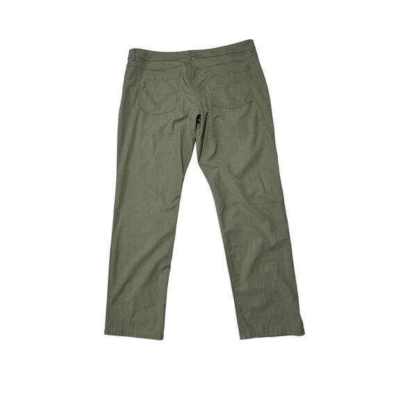 Members Mark Mens Pants Benton Performance Stretch Slim Fit Green‎ Size 40 x 32 - Picture 2 of 9